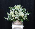 AF-6 Arreglo de rosas, hortensias, stocks y montecasino